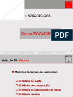 6.1-ECO - Cálculo Valores