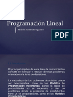 Programación Lineal 2