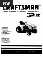 Download Craftsman 917254860 by lactose7 SN60678146 doc pdf