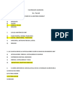 Cuestionario Anatomía 1er. parcial