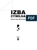 Biuletyn Izby Cywilnej Sądu Najwyższego 06 - 2021