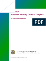 Pandemic Influenza Business Continuity Guide & Template