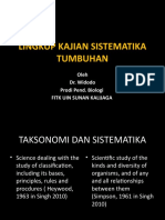 0 Lingkup Kajian Sistematika Tumbuhan