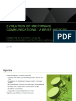 The Evolution of Microwave Communications