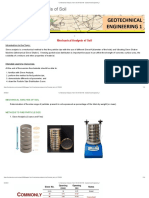 1.2 Mechanical Analysis of Soil - CE 304-CE31S8 - Geotechnical Engineering 1