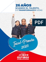 Prospecto Inicial - Primaria 2023