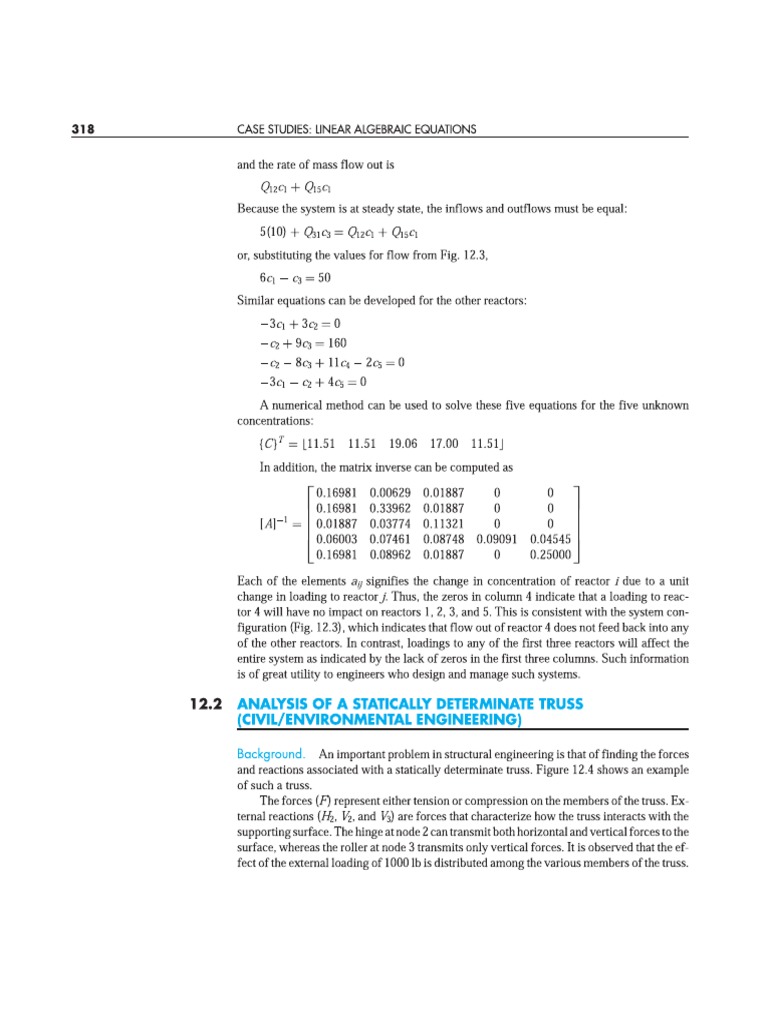 Application of Matrices | PDF