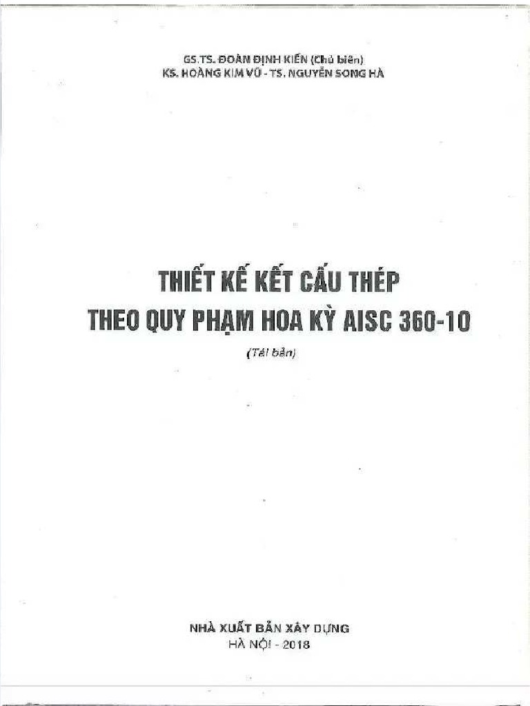 TK KCT Aisc 360 10 Gsts Doan Dinh Kien | PDF