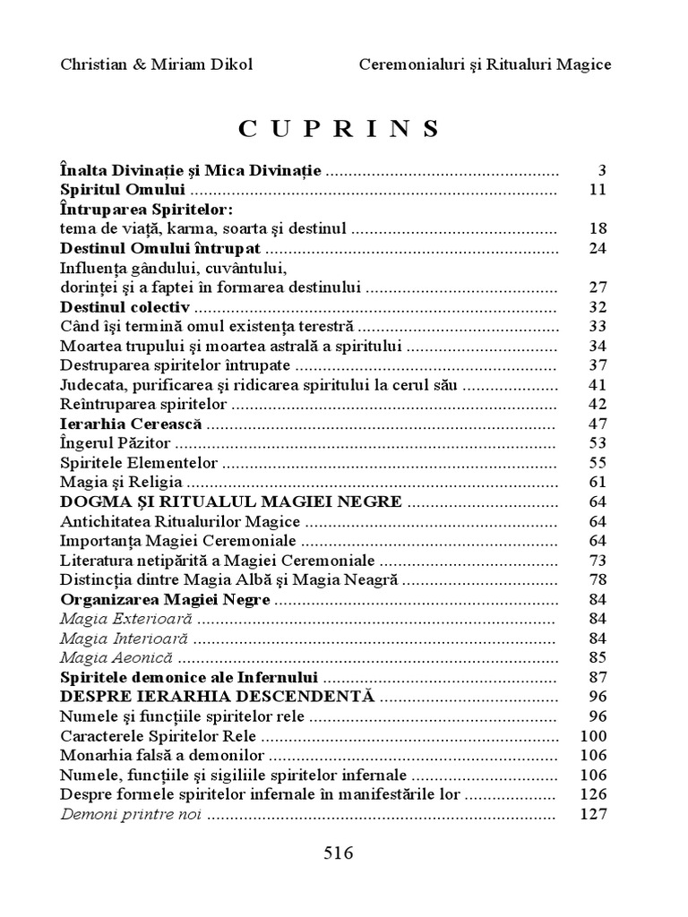 Ceremonialuri Si Ritualuri Magice | PDF