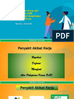 Penyakit Akibat Kerja Dan Pelaporan PAK Pada Pemeriksaan Kesehatan Pekerja04 - 04 - 2022