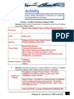 Chapter Iii - Preactivity - Literature in Car and NCR