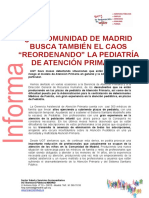 ¿Buscan El Caos También en Pediatría