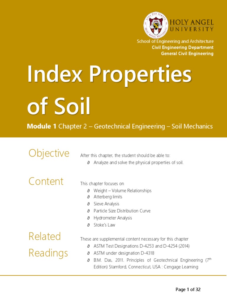 Geotecheng Module 01 Chapter 02 | PDF | Nature | Earth Sciences