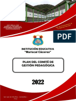 Plan Del Comité de Gestión Pedagógica