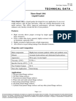 Technical Data: Three Bond 1104 Liquid Gasket