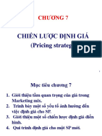 Chuong7-Chiến lược định gía 