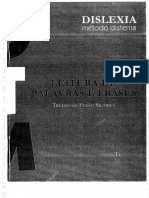 Dislexia Métodos Distema Leitura de Palavras e Frases (Treino Da Fusão Silábica) Nível I