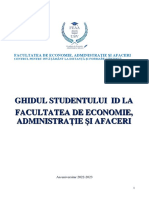 Ghidul Studentului FEAA ID 2022 2023