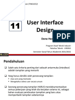 M11 - User Interface Design