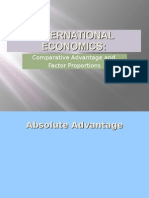 International Economics - Absolute Advantage Powerpoint