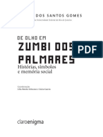 Histórias Símbolos Sociais Zumbi Dos Palmares