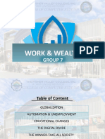 Work and Wealth