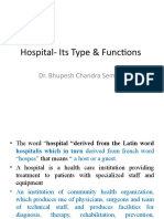 Types & Functions of Hospitals