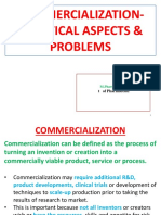 5 - Commercialization - Practical Aspects and Problem, Licences