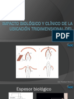 Clase 5 Implantologia - Impacto Biológico y Clínico de La Ubicación Tridimensional Del Implante - Od Brenna 07.05.21