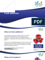 Food Additives PPT 1416wfcf