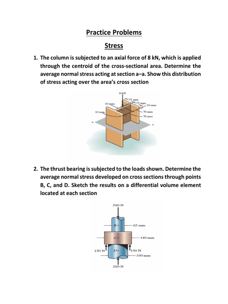 Design of Control Rod and Pin Diameters | PDF | Stress (Mechanics) | Screw