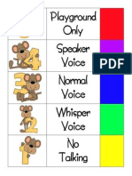 Voice Levels