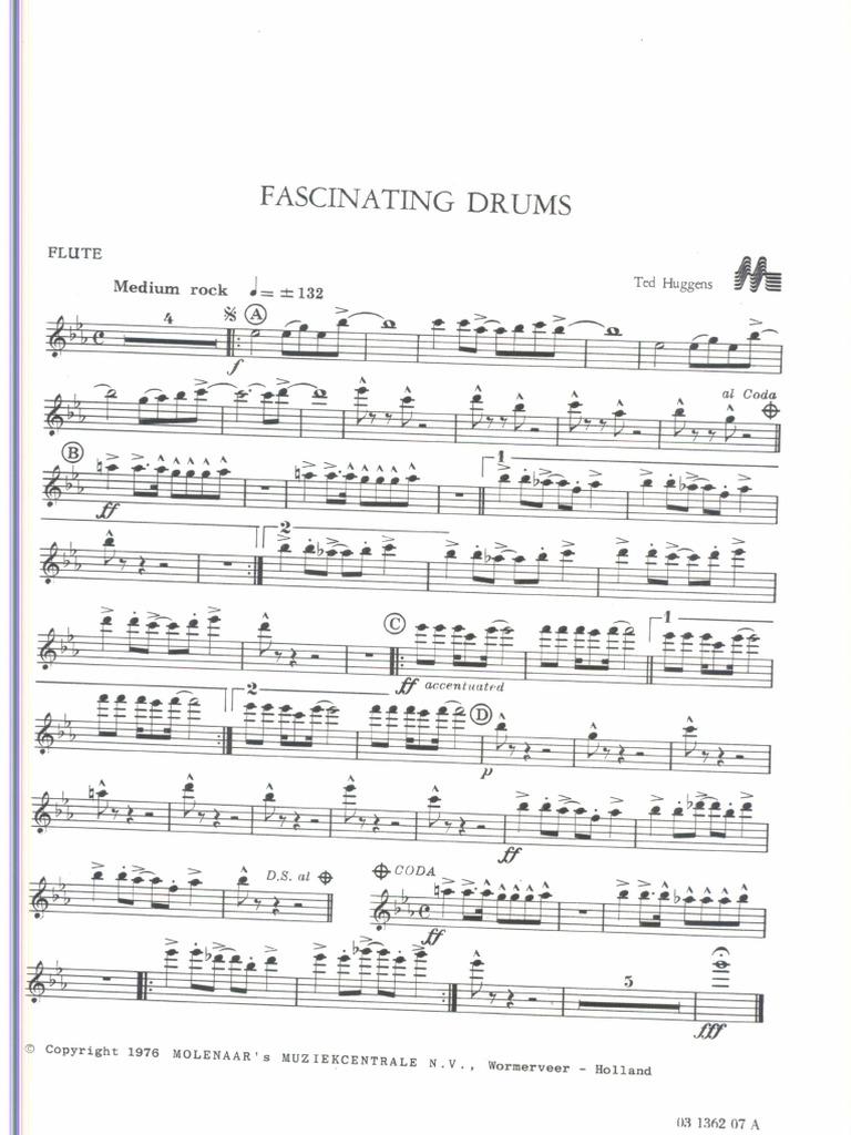 Fascinating Drums Parts PDF