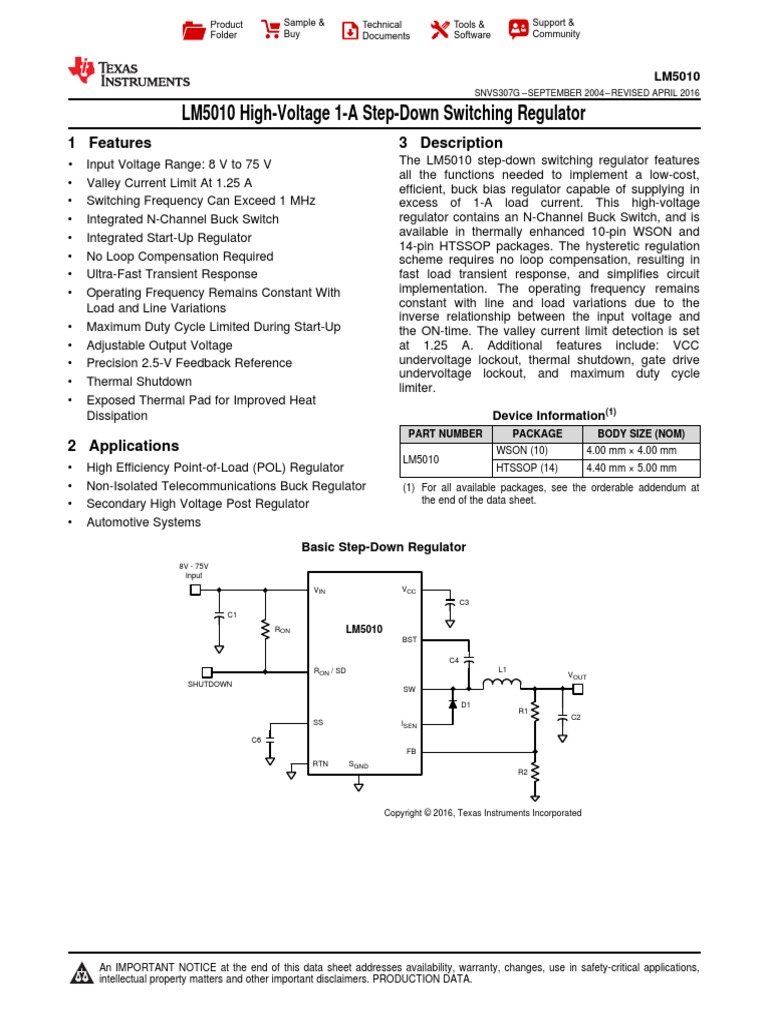 LM 5010 | Download Free PDF | Electrostatic Discharge | Electronic ...
