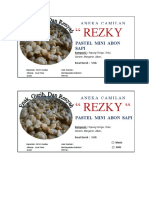 " Rezky ": Pastel Mini Abon Sapi