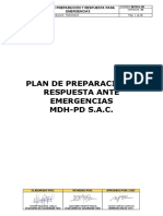 Plan de emergencias mina Pallancata