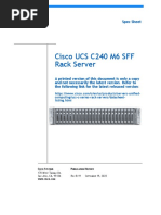 c240m6 SFF Specsheet