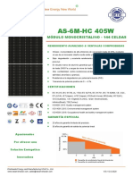 Ficha Tecnica Panel Solar FV - Amerisolar