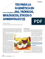 26 29 Limites Seleccion Genetica Avicultura Teoricos Biologicos Eticos Ambiental SA201810