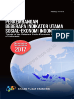 Perkembangan Beberapa Indikator Utama Sosial-Ekonomi Indonesia Edisi November 2017