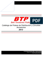 Catálogo de Poleas de Distribución y Circuitos Accesorios 2012