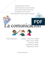 La Comunicacion