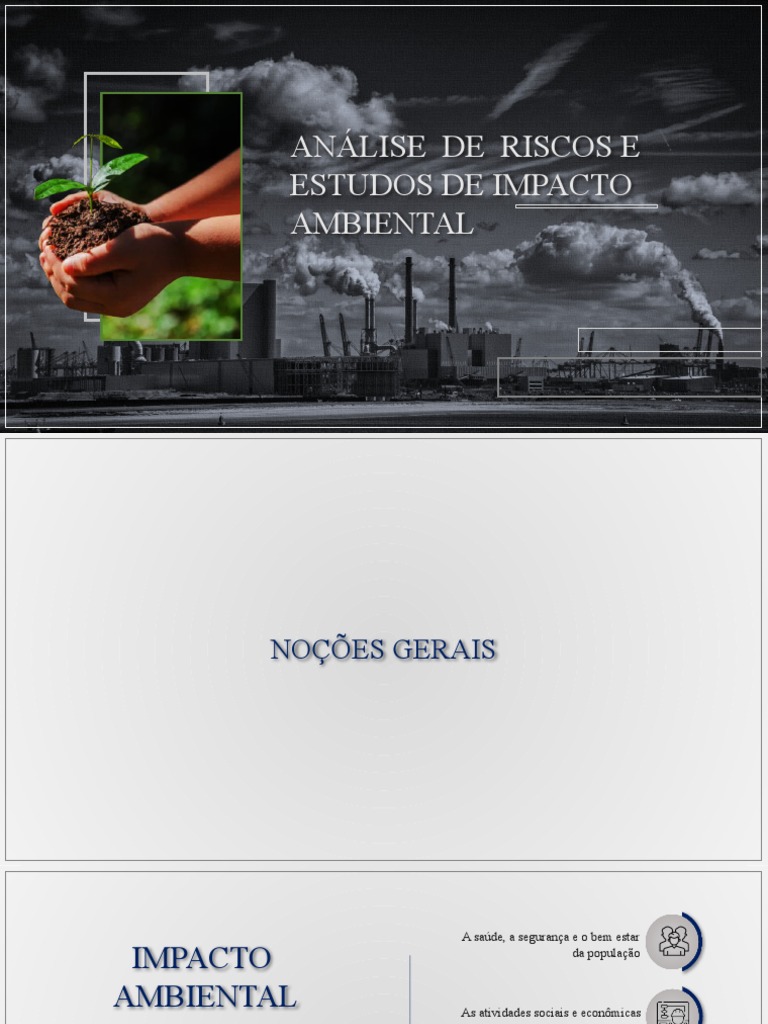 Análise de Riscos e Impactos Ambientais | PDF | Ambiente natural ...
