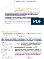 Chemical Kinetics: Rates of Reaction