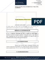 Réplica À Contestação - Processo SAAE