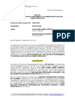 Auto Avoca Conocimiento e Inicia Etapa de Cobro Persuasivo