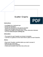 4 Scatter Graphs