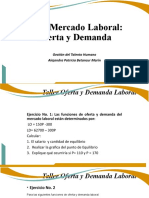 Taller Mercado Laboral - Oferta y Demanda