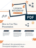 Presentation Lesson Roadmap