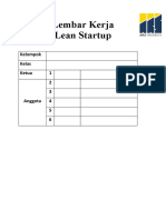 Lembar Kerja Lean Startup Kel3